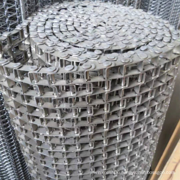 Flat wire conveyor belt